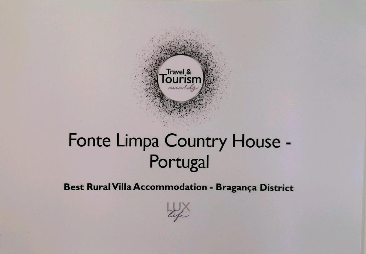 Casa Da Fonte Limpa Villa Mirandela Exterior foto